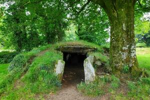 megalitico dolmen nel brennlis foto