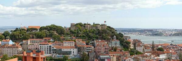 sao jorge castello nel Lisbona foto