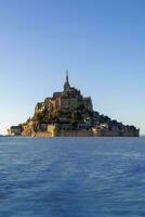 mont san-michel fortezza monastero nel Francia foto