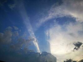 naturale poteva con blu cielo sfondo foto