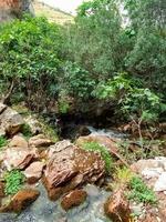 acqua flussi nel il valle foto