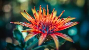 vivace gerbera margherita mazzo vetrine natura bellezza nel Multi colorato petali generato di ai foto