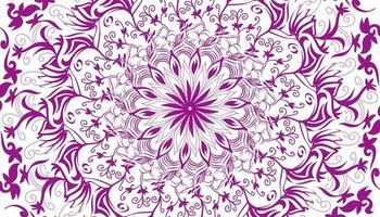 illustrazione di viola mandala motivo decorazione. Perfetto per sfondo manifesti, striscioni, annunci, siti web, libro coperture foto