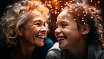 famiglia divertimento all'aperto amore, la gioia, solidarieta celebre generato di ai foto