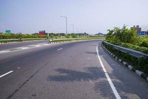 dividere autostrada strada nel bhanga interscambio di bangladesh foto