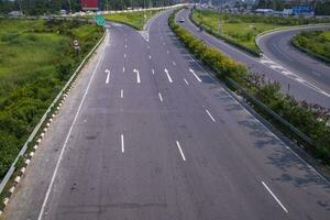 dividere autostrada strada nel bhanga interscambio di bangladesh foto