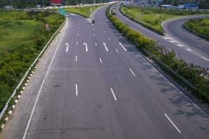 dividere autostrada strada nel bhanga interscambio di bangladesh foto