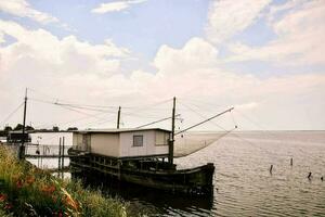 tradizionale casa di pescatori foto