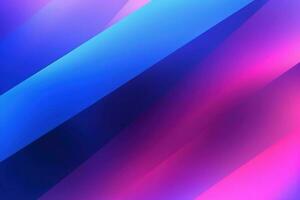 astratto sfondo con liscio Linee nel blu, viola e rosa colori foto