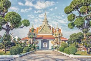 tempio di wat arun a bangkok thailandia