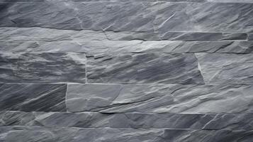 grigio pietra parete struttura. astratto sfondo per design con copia spazio, ai generativo foto
