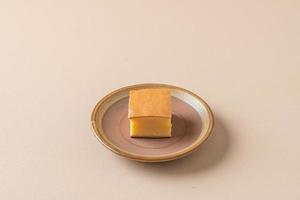 morbido pan di spagna giapponese in cotone foto