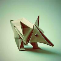 capriccioso meraviglie un' delizioso collezione di carino origami animali foto