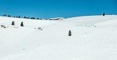 vail sciare ricorrere cittadina e sciare montagna nel Colorado foto