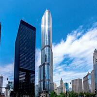 Chicago Illinois centro scene e architettura foto
