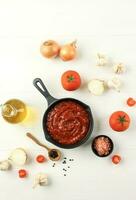 italiano pomodoro salsa foto