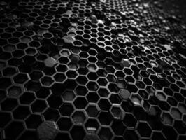 buio astratto sfondo biologico forme astratto geometrico mosaico modello creato con generativo ai tecnologia foto