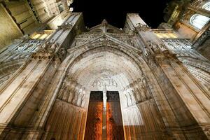 il primate Cattedrale di santo Maria - toledo, Spagna foto