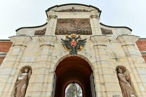 Peter cancello - santo pietroburgo, Russia foto