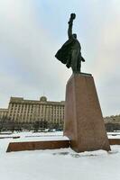 Casa di sovietici a Mosca piazza foto