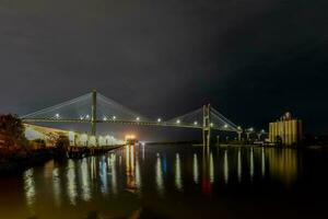 talmadge memoriale ponte - savana, Georgia foto