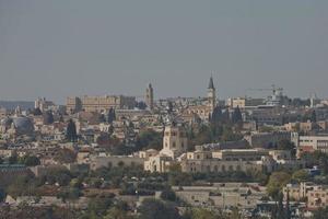 città di gerusalemme in israele foto