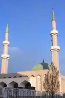 bellissimo luogo di culto musulmano della moschea foto