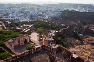 forte di jodhpur nel rajasthan, india foto