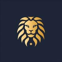 logo della testa di leone foto