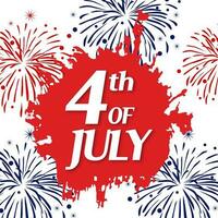 festeggiare 4 ° di luglio indipendenza di Stati Uniti d'America foto