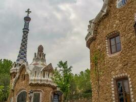 la città di Barcellona foto