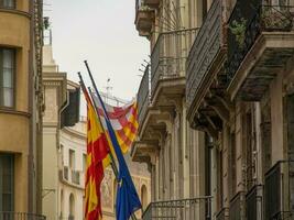 la città di Barcellona foto