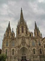 la città di Barcellona foto