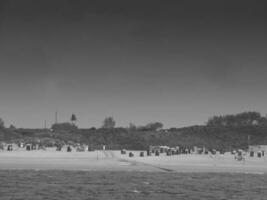 isola di borkum in germania foto