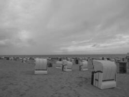 isola di borkum in germania foto