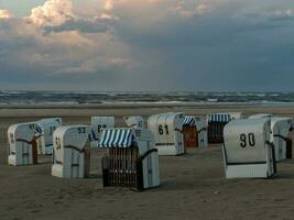 l'isola di Spiekeroog in Germania foto