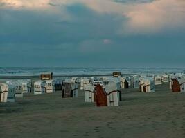 l'isola di Spiekeroog in Germania foto