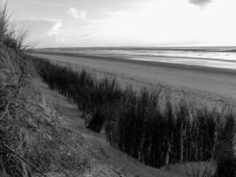 il spiaggia di spiekeroog isola foto