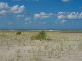 a il spiaggia di spiekeroog foto