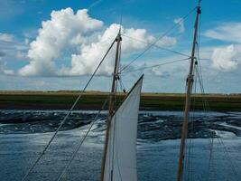 spiekeroog nel il Tedesco nord mare foto