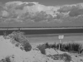 isola spiekeroog nel Germania foto