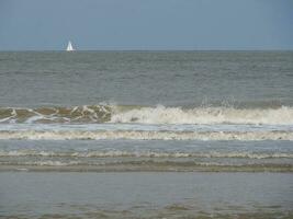 spiekeroog isola nel il nord mare foto