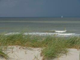 spiekeroog isola nel il nord mare foto