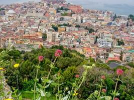 il città di Napoli nel Italia foto