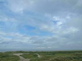 borkum isola nel il nord mare foto