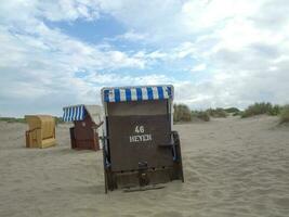 l'isola di Borkum foto