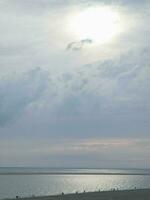 il spiaggia di borkum foto