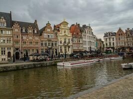 il città di gentiluomo nel Belgio foto