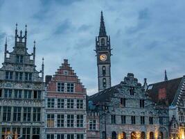 il città di gentiluomo nel Belgio foto