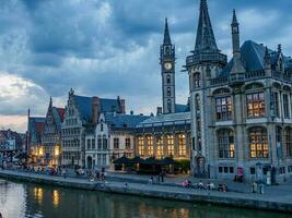 il città di gentiluomo nel Belgio foto